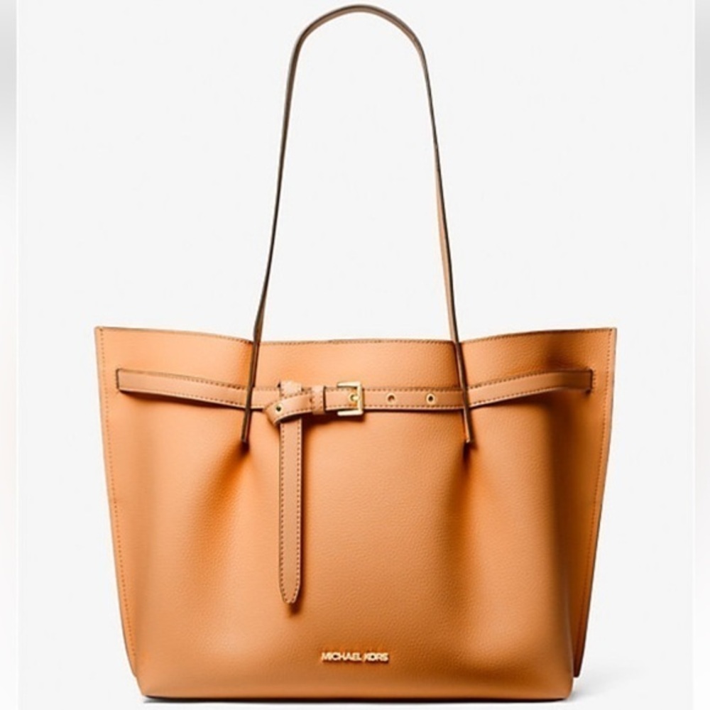 Michael Kors Emilia Large Pebbled Leather Tote Bag BRAND NEW